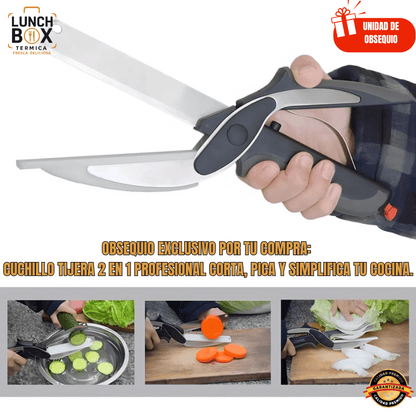 SUPER PACK x3 PORTACOMIDAS TERMICOS + MALETA ISOTÉRMICA Y ¡OBSEQUIO!