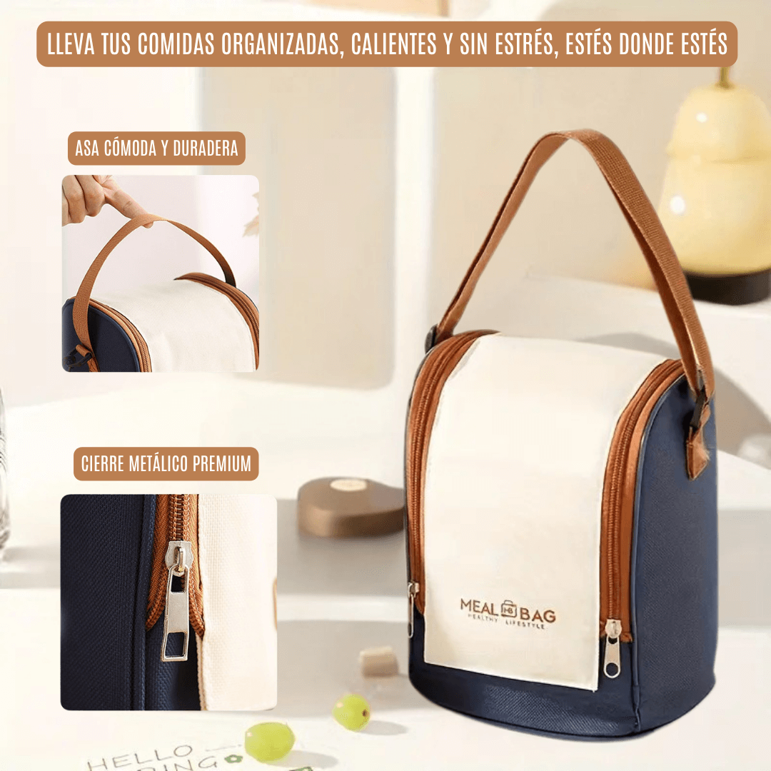SUPER PACK x3 PORTACOMIDAS TERMICOS + MALETA ISOTÉRMICA Y ¡OBSEQUIO!