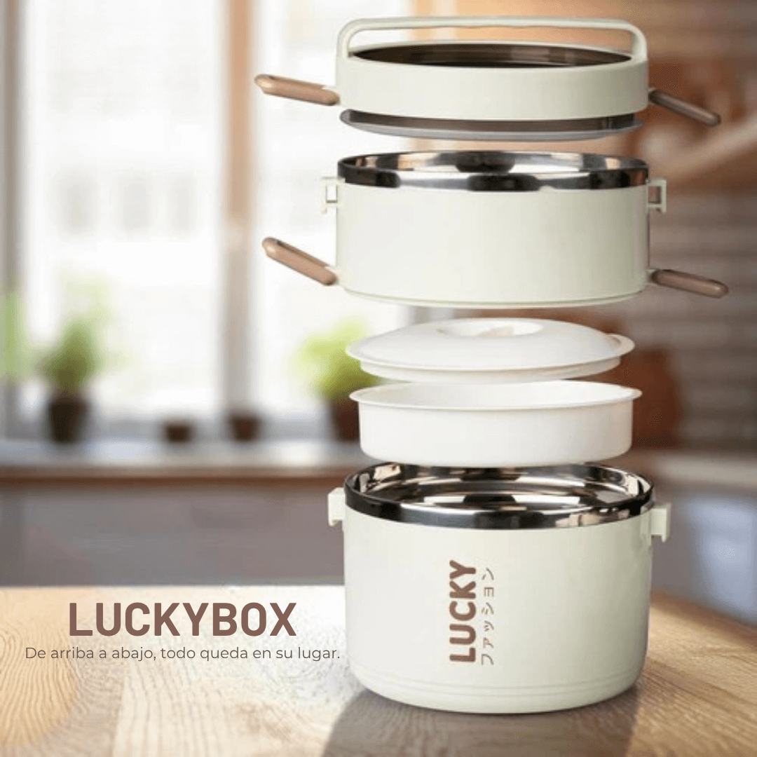 LUCKYBOX®: SET x3 + MALETA ISOTÉRMICA Y KIT TORTILLERO-CUBIERTOS ¡GRATIS!