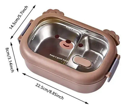 BearLunch™: TÉRMICA DE ACERO COMIDA CALIENTE Y FRESCA EN CUALQUIER LUGAR