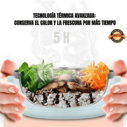 SUPER PACK x3 PORTACOMIDAS TERMICOS + MALETA ISOTÉRMICA Y ¡OBSEQUIO!